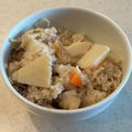 nut3238's cooksnap of when they made めんつゆで簡単たけのこご飯.