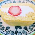 サブレのしっぽ's cooksnap of when they made レンジで簡単♡極上スフレロールケーキ.