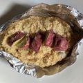 きゃろぽて's cooksnap of when they made オートミールパウダーと焼き芋パン.