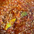 あい♪らんど's cooksnap of when they made 挽肉がポイント！ミートソース.