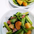 つよまり's cooksnap of when they made あと一品＊小松菜とジャガイモの和風炒め＊.