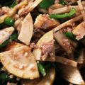 ずっこけ123's cooksnap of when they made 旬のたけのこで！豚挽き肉で節約！青椒肉絲.