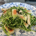 スローライフさん's cooksnap of when they made はんぺんと豆苗のマヨバター炒め.