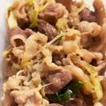 ぴんくネコmama's cooksnap of when they made ☆牛肉と長ねぎのスタミナ炒め☆.
