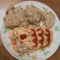 クックMVXCM0☆'s cooksnap of when they made 天ぷら粉でフライドチキン黒胡椒味KFC風.