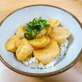 choco23＊'s cooksnap of when they made 冷凍ホタテ解凍で♪ほたて貝柱のゴマ漬け丼.