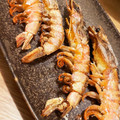 もちもな's cooksnap of when they made 有頭エビの塩焼き.