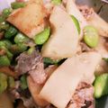 かーしゃ's cooksnap of when they made 春の味覚★タケノコとそら豆の豚肉味噌炒め.