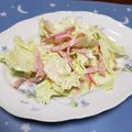 ジョングレ's cooksnap of when they made レタスとハムのマヨサラダ.