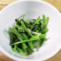 ☆清流☆'s cooksnap of when they made 山菜みずの塩こんぶ生姜和え.