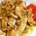 ☆ごはんできた☆'s cooksnap of when they made 豚こまの生姜焼き.