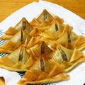はなぽりん's cooksnap of when they made こどもの日に♪兜のサモサ風.