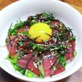 YCHキッチン's cooksnap of when they made 秒速で完食！極旨まぐろ漬け丼（まぐろ丼）.