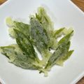 和食も好き's cooksnap of when they made お茶の新芽の天ぷら☆.