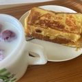 ねみねみ's cooksnap of when they made 休日の朝食に♪韓国で流行ワンパントースト.
