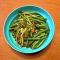 ブランディ's cooksnap of when they made いんげんの薬味キンピラ.