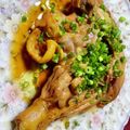 クックX6BMAE☆'s cooksnap of when they made 鶏もも肉の醤油煮.