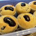 ｴﾑ子's cooksnap of when they made おせちリメイク♪黒豆と煮汁活用マフィン★.