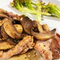 __st__'s cooksnap of when they made 鶏もも肉のソテー、きのこのソース.