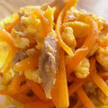 ウチルミ's cooksnap of when they made にんじんとツナの和風しりしり.