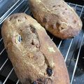 shococo125's cooksnap of when they made くるみとレーズンのパン.