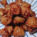 メルMAMA＊'s cooksnap of when they made 菊芋と蒟蒻のゴマがらめ.