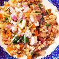 みや☆じゅん's cooksnap of when they made 簡単、生米から作るラディッシュのピラフ.