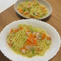 クックBMTK1W☆'s cooksnap of when they made ママとぼくの簡単ランチ☻塩焼きそば.