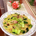 naopon☆'s cooksnap of when they made うまっ♡きのことベーコンの簡単和風パスタ.