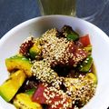 たんたん　's cooksnap of when they made まぐろとアボカドの中華風ポキ.