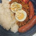 precious☆'s cooksnap of when they made 鶏ひき肉でキーマカレー.