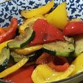 ★なみ☆'s cooksnap of when they made 簡単☆パプリカとズッキーニの炒め物.