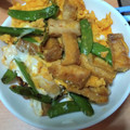 ショコたん61's cooksnap of when they made きぬさやと油あげの卵とじ♡.