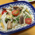ファミ吉's cooksnap of when they made 大葉香る☆サバ缶と新玉葱のさっぱり和え.