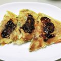 やまじちなゆ's cooksnap of when they made 人参の葉のチヂミ.