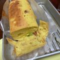 chokenneyo's cooksnap of when they made 朝ごはんに！米粉のケークサレ.
