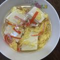 240915's cooksnap of when they made たっぷり餡のカニカマ玉子あんかけ豆腐♡.