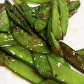 ゆいころままこ's cooksnap of when they made 大量消費に♪簡単絹さやのバター醤油炒め.