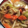 深田路代's cooksnap of when they made ☆野菜あんかけうどん☆.