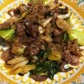 蜂蜜きなこ's cooksnap of when they made 牛肉とチンゲン菜のオイスターソース炒め.