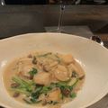 クックリカー's cooksnap of when they made 帆立・ほうれん草・エリンギ 豆乳煮.