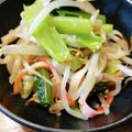ばたみそーぱん☆'s cooksnap of when they made レンジで簡単☆もやしと小松菜のナムル.