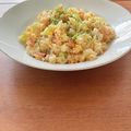Etsu☆ko's cooksnap of when they made 炒飯【お好み焼き味＊たこ焼き味？】.