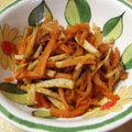 ぽりぽり拓庵's cooksnap of when they made 舞茸と人参の甘辛炒め 柚子胡椒風味。.