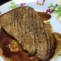 ★なみ☆'s cooksnap of when they made メカジキのステーキバルサミコソース.