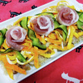カリーナ's cooksnap of when they made 簡単！生ハムときゅうりの雛祭ちらし寿司.
