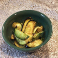 tikariri's cooksnap of when they made きゅうりとなすのおかかめんつゆ和え.
