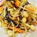 U☆kaoru's cooksnap of when they made 常備菜　お弁当に！ひじきとごぼうの金平風.