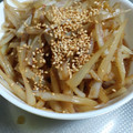ガトーさん's cooksnap of when they made うどの皮のきんぴら.