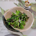 みかかめ's cooksnap of when they made 菜の花の塩昆布じゃこ和え.